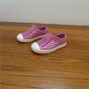 Native Kids Pink Slip-On Sandals
